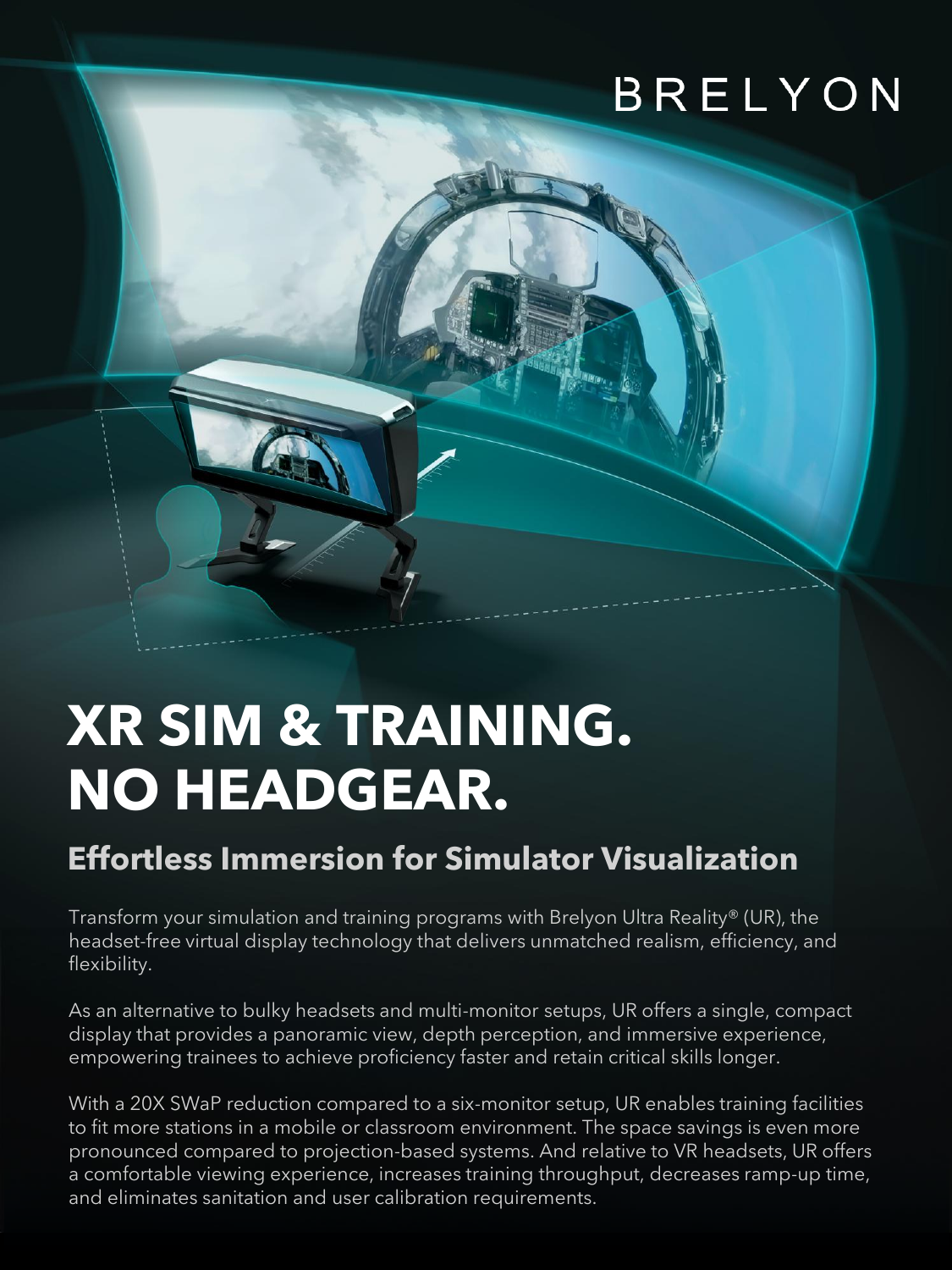 Ultra Reality for Sim & Training